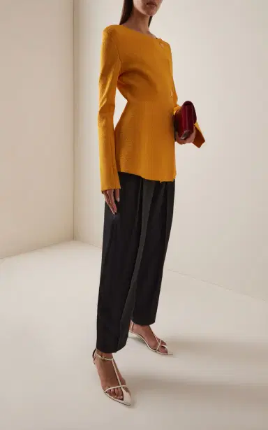 Proenza Schouler Clementina Tailored Straight-Leg Pants | Thumbnail 3 Proenza Schouler Clementina Tailored Straight-Leg Pants | Thumbnail 3