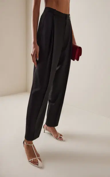 Proenza Schouler Clementina Tailored Straight-Leg Pants | Thumbnail 4 Proenza Schouler Clementina Tailored Straight-Leg Pants | Thumbnail 4