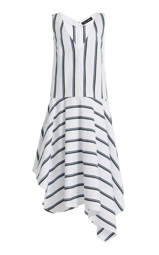 Proenza Schouler Beatriz Cotton-Silk Midi Dress