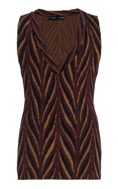 Proenza Schouler Amelia Marble Jacquard Tank Top | Thumbnail 1
