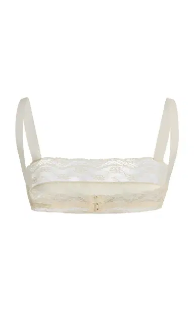 COLLEEN ALLEN Silk and Lace Bra | Thumbnail 7