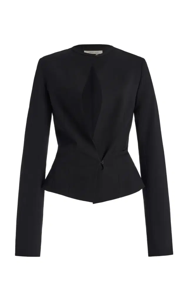 Keyhole Wool Jacket