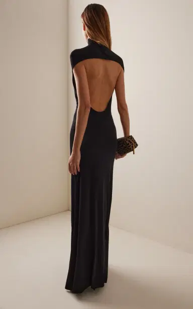COLLEEN ALLEN Backless Jersey Maxi Dress | Thumbnail 23 COLLEEN ALLEN Backless Jersey Maxi Dress | Thumbnail 23