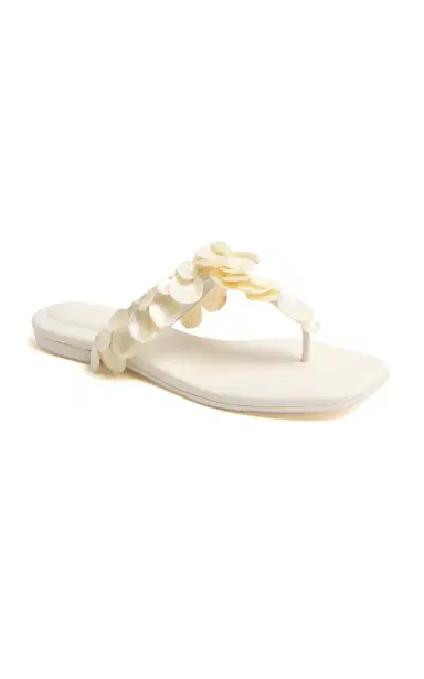 Simkhai Elin Shell Beaded Thong Sandal | Thumbnail 4