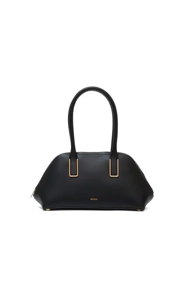 Wynn Leather Shoulder Bag - Black - OS
