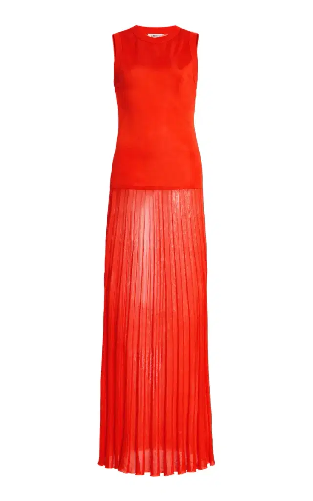 Zankov Gretchen Knit Jersey Maxi Dress