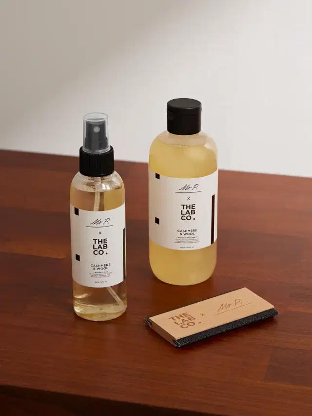 MR P. The Lab Co. Cashmere & Wool Care Kit - Men