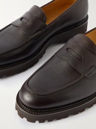 John Lobb Lopez New Standard Full-Grain Leather Penny Loafers - Men | Thumbnail 5 John Lobb Lopez New Standard Full-Grain Leather Penny Loafers - Men | Thumbnail 5