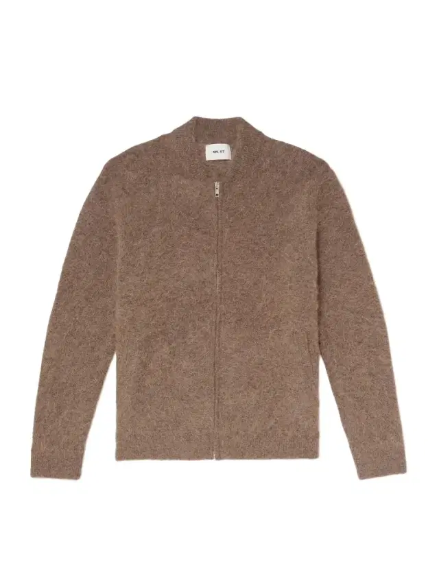 Boris 60012 Alpaca-Blend Zip-Up Cardigan - Men
