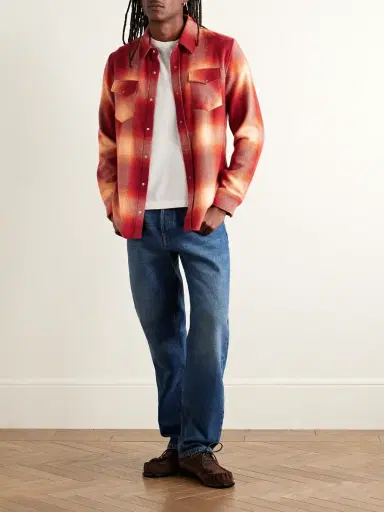 God’s True Cashmere Checked Cashmere Shirt - Men | Thumbnail 2 God’s True Cashmere Checked Cashmere Shirt - Men | Thumbnail 2