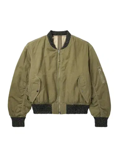 Story Mfg. Reversible Organic Cotton-Canvas Bomber Jacket - Men | Thumbnail 1 Story Mfg. Reversible Organic Cotton-Canvas Bomber Jacket - Men | Thumbnail 1