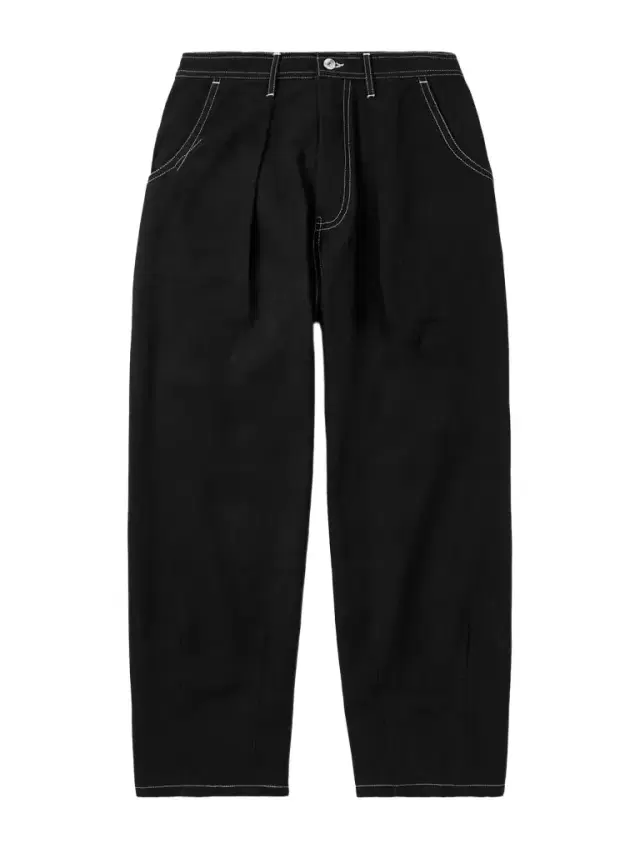 Wonky-Wear Lush Wide-Leg Cropped Pleated Organic Cotton-Canvas Trousers - Men