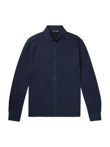 Loro Piana Agapanto Cotton Shirt - Men | Thumbnail 1