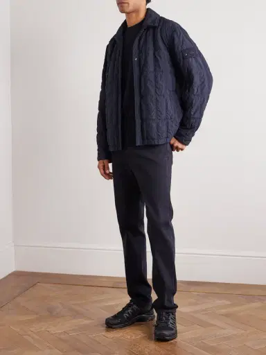 Stone Island STONE ISLAND GHOST Garment-Dyed Organic Cotton-Jersey T-Shirt - Men | Thumbnail 2 Stone Island STONE ISLAND GHOST Garment-Dyed Organic Cotton-Jersey T-Shirt - Men | Thumbnail 2
