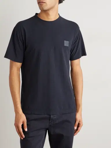 Stone Island STONE ISLAND GHOST Garment-Dyed Organic Cotton-Jersey T-Shirt - Men | Thumbnail 3 Stone Island STONE ISLAND GHOST Garment-Dyed Organic Cotton-Jersey T-Shirt - Men | Thumbnail 3
