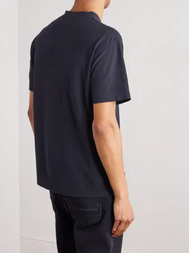 Stone Island STONE ISLAND GHOST Garment-Dyed Organic Cotton-Jersey T-Shirt - Men | Thumbnail 4 Stone Island STONE ISLAND GHOST Garment-Dyed Organic Cotton-Jersey T-Shirt - Men | Thumbnail 4