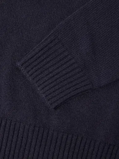 Purdey Leather-Trimmed Cashmere Half-Zip Sweater - Men | Thumbnail 6 Purdey Leather-Trimmed Cashmere Half-Zip Sweater - Men | Thumbnail 6