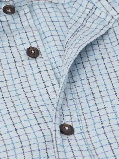 Purdey Checked Cotton and Cashmere-Blend Shirt - Men | Thumbnail 5