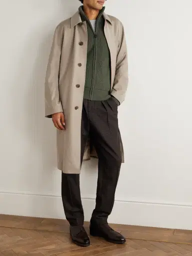 Purdey Orkney Ribbed-Knit Wool Zip-Up Cardigan - Men | Thumbnail 2 Purdey Orkney Ribbed-Knit Wool Zip-Up Cardigan - Men | Thumbnail 2