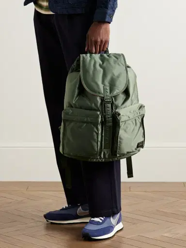 Porter-Yoshida and Co Tanker Nylon-Twill Backpack - Men | Thumbnail 2