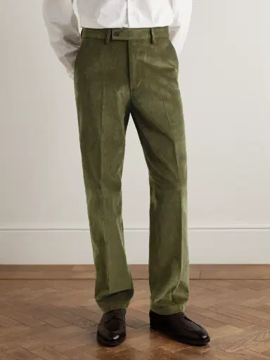 Purdey Straight-Leg Cotton-Corduroy Trousers - Men | Thumbnail 3 Purdey Straight-Leg Cotton-Corduroy Trousers - Men | Thumbnail 3