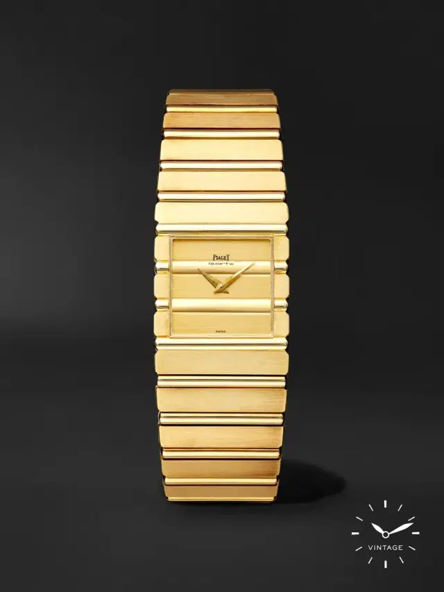 Windsor Pre-Owned 1990 Piaget Polo 25mm 18-Karat Gold Watch, Ref. No. 7131 C701 - Men
