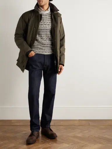 Purdey Vigo Slim-Fit Fair Isle Wool Sweater - Men | Thumbnail 2
