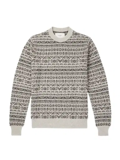 Purdey Vigo Slim-Fit Fair Isle Wool Sweater - Men | Thumbnail 1