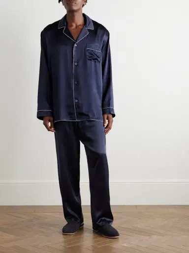 Zimmerli Silk-Satin Pyjama Set - Men | Thumbnail 2 Zimmerli Silk-Satin Pyjama Set - Men | Thumbnail 2