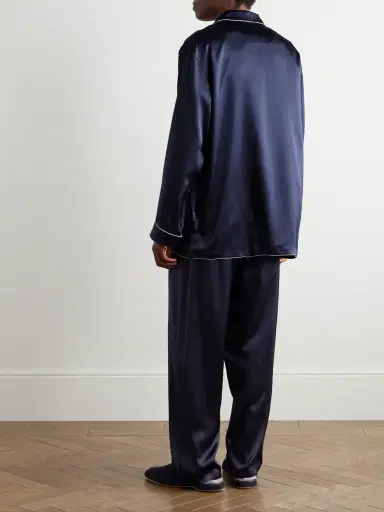 Zimmerli Silk-Satin Pyjama Set - Men | Thumbnail 3 Zimmerli Silk-Satin Pyjama Set - Men | Thumbnail 3