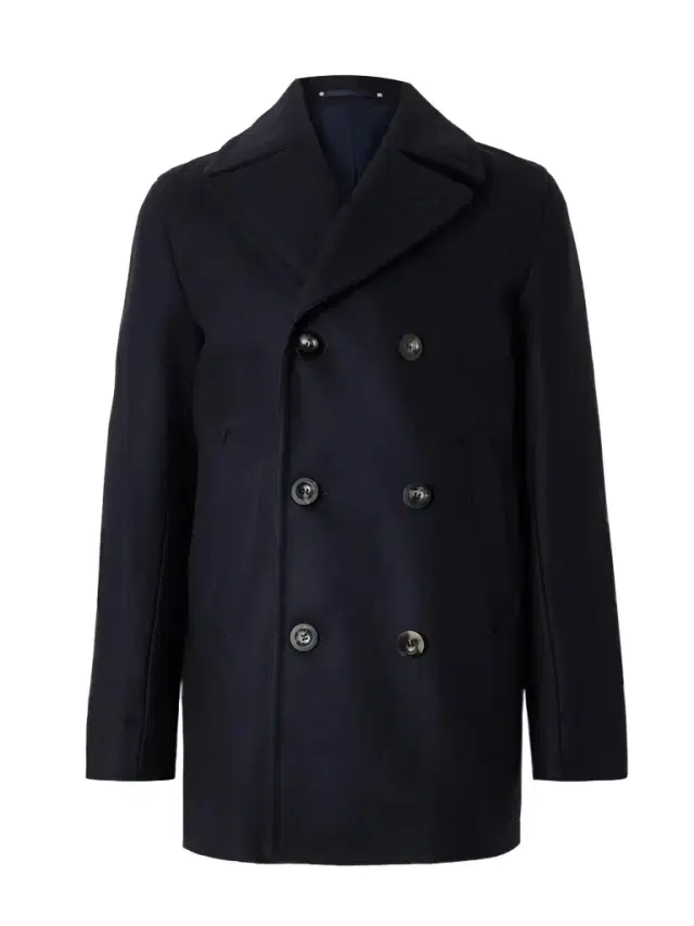 The Manchester Wool Peacoat - Men