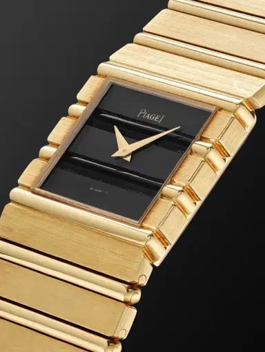 Windsor Pre-Owned 1980 Piaget Polo 25mm 18-Karat Gold and Onyx Watch, Ref. No. 7131 C701 - Men | Thumbnail 3 Windsor Pre-Owned 1980 Piaget Polo 25mm 18-Karat Gold and Onyx Watch, Ref. No. 7131 C701 - Men | Thumbnail 3
