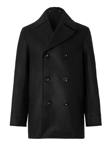 Private White V.C. The Manchester Wool Peacoat - Men | Thumbnail 1 Private White V.C. The Manchester Wool Peacoat - Men | Thumbnail 1