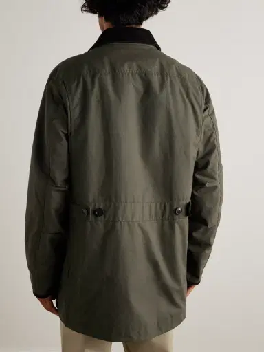 Purdey Pembroke Corduory-Trimmed Cotton-Canvas Coat - Men | Thumbnail 3 Purdey Pembroke Corduory-Trimmed Cotton-Canvas Coat - Men | Thumbnail 3