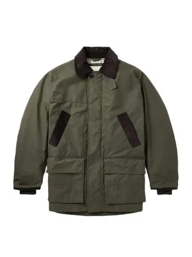 Pembroke Corduory-Trimmed Cotton-Canvas Coat - Men