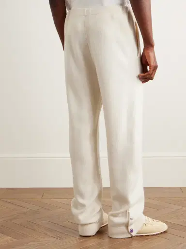 God’s True Cashmere Straight-Leg Cashmere Drawstring Trousers - Men | Thumbnail 4 God’s True Cashmere Straight-Leg Cashmere Drawstring Trousers - Men | Thumbnail 4