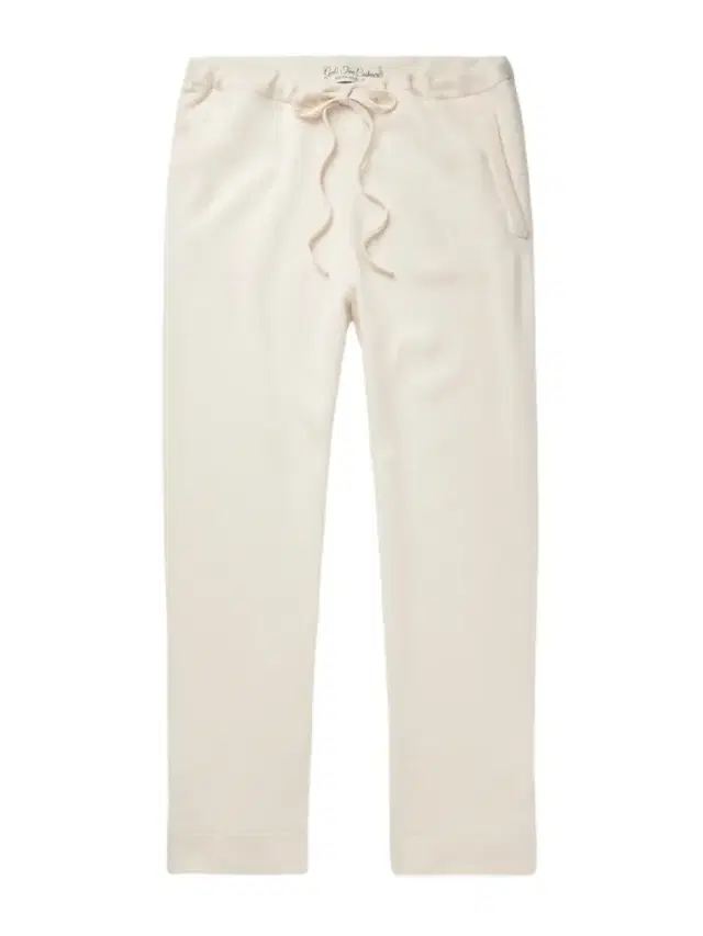 God's True Cashmere Straight-Leg Cashmere Drawstring Trousers - Men