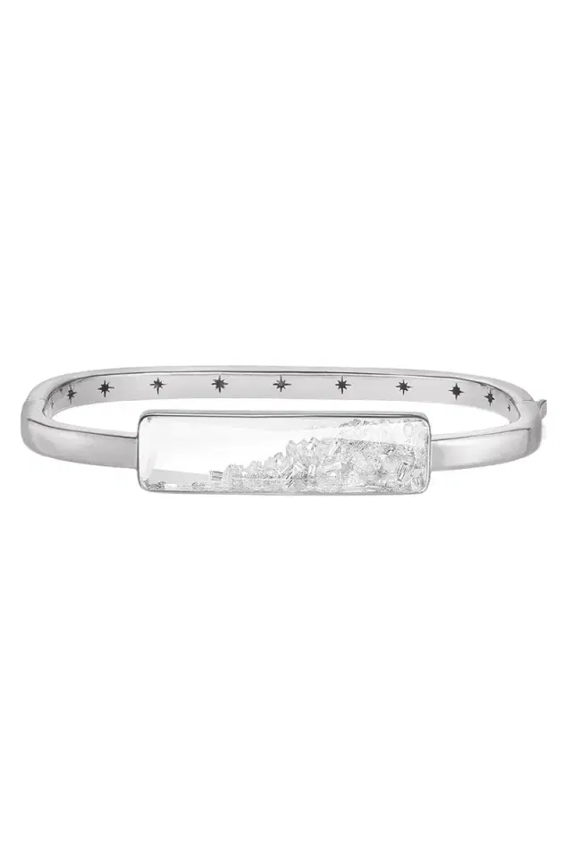 MORITZ GLIK Diamond Core Bangle Bracelet
