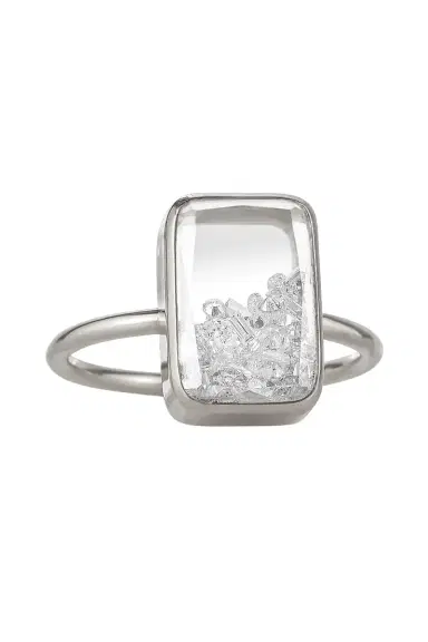 MORITZ GLIK Diamond Petite Ten Fourteen Ring | Thumbnail 1 MORITZ GLIK Diamond Petite Ten Fourteen Ring | Thumbnail 1