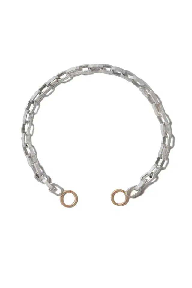 Mixed Metal Biker Chain Bracelet - 6.5in