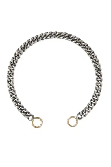 Marla Aaron Mixed Metal Heavy Curb Chain Bracelet | Thumbnail 1 Marla Aaron Mixed Metal Heavy Curb Chain Bracelet | Thumbnail 1