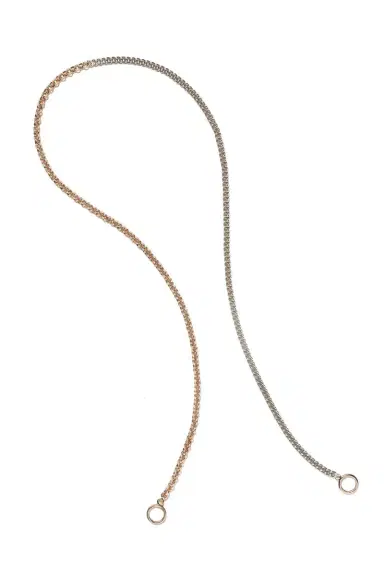 Marla Aaron Mixed Up Half And Half Chain Necklace | Thumbnail 1