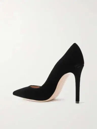 Gianvito Rossi Gianvito 105 Velvet Pumps | Thumbnail 3