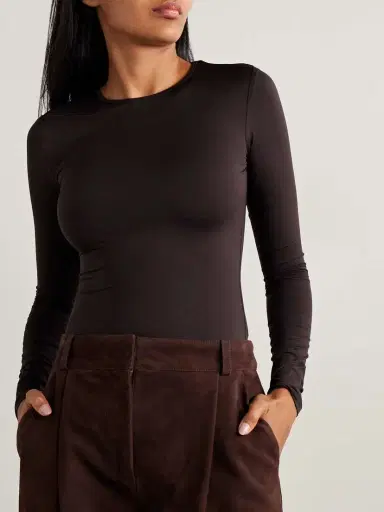 AGOLDE Aura Stretch-jersey Thong Bodysuit | Thumbnail 3 AGOLDE Aura Stretch-jersey Thong Bodysuit | Thumbnail 3