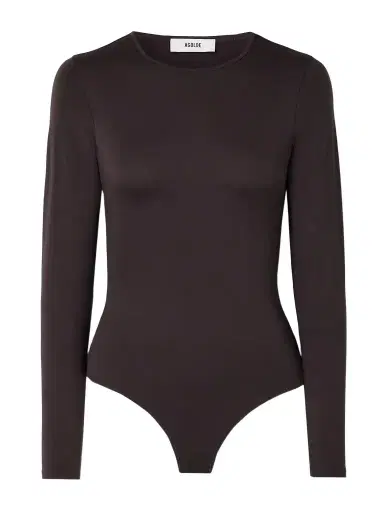 AGOLDE Aura Stretch-jersey Thong Bodysuit | Thumbnail 1 AGOLDE Aura Stretch-jersey Thong Bodysuit | Thumbnail 1
