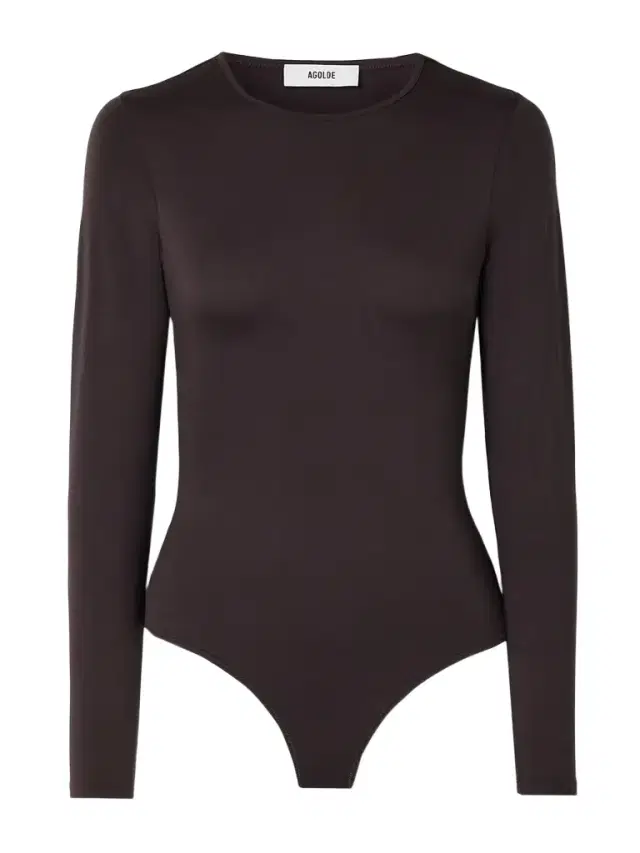 AGOLDE Aura Stretch-jersey Thong Bodysuit