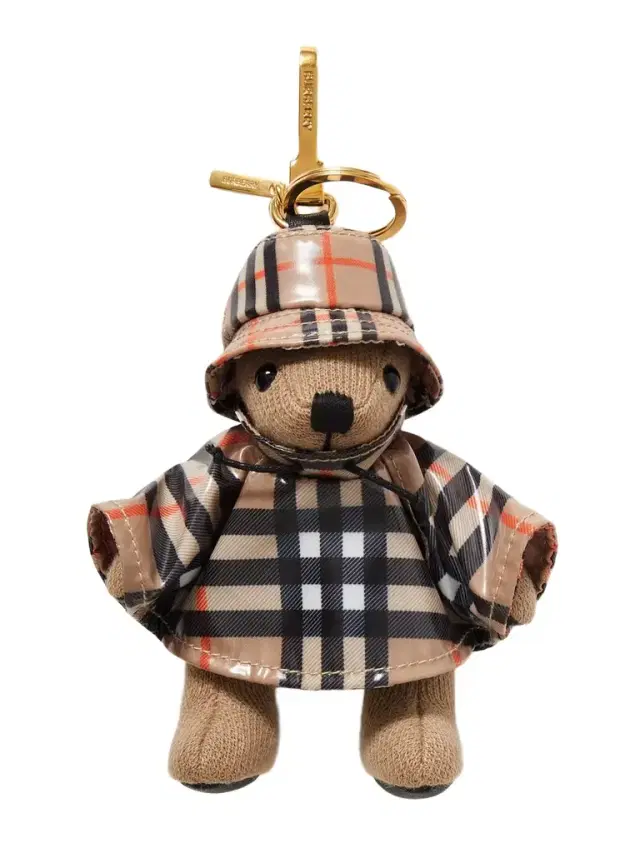 Wool And Cashmere-blend And Checked Shell Bag Charm Wool And Cashmere-blend And Checked Shell Bag Charm