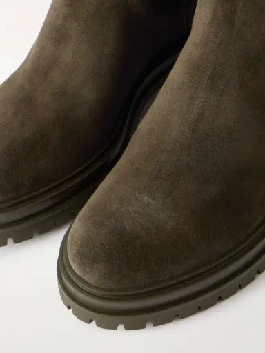 Gianvito Rossi Chester Suede Chelsea Boots | Thumbnail 4 Gianvito Rossi Chester Suede Chelsea Boots | Thumbnail 4