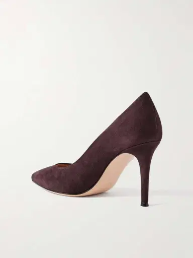 Gianvito Rossi Gianvito 85 Suede Pumps | Thumbnail 3 Gianvito Rossi Gianvito 85 Suede Pumps | Thumbnail 3