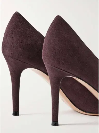 Gianvito Rossi Gianvito 85 Suede Pumps | Thumbnail 4 Gianvito Rossi Gianvito 85 Suede Pumps | Thumbnail 4